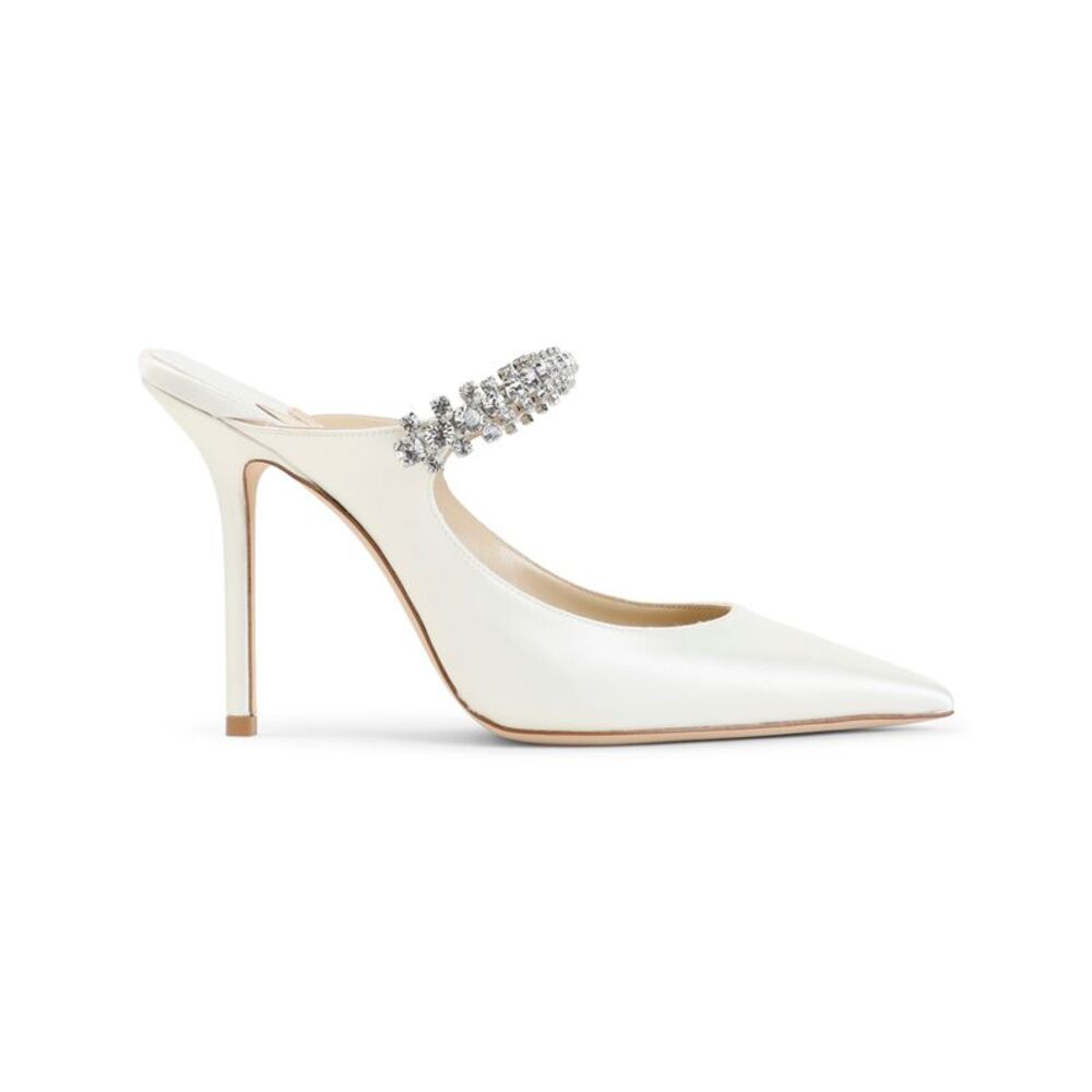 Jimmy Choo Bing Satin 100 Mules Women